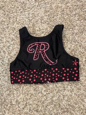 Rebel Athletic YM sports bra “R”